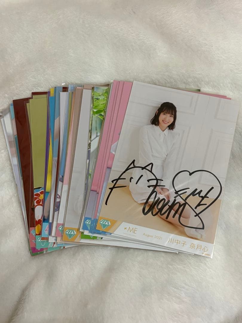 川中子奈月心 生写真まとめ売り 49枚 直筆あり - メルカリ