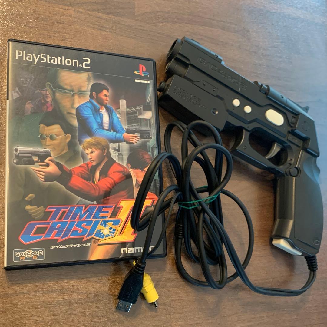 燕*郎様 PS2専用ガンコン タイムクライシス2 セット レア 希少品