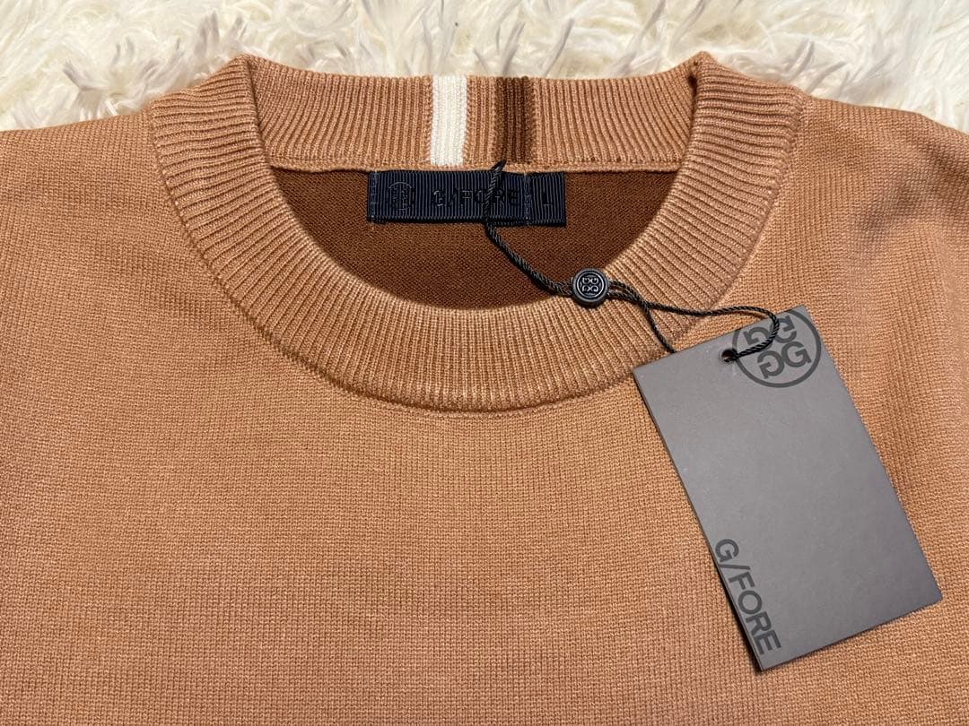 【新品】G/FORE ジーフォア　ニット　セーター　バイカラー ツートン ゴルフ