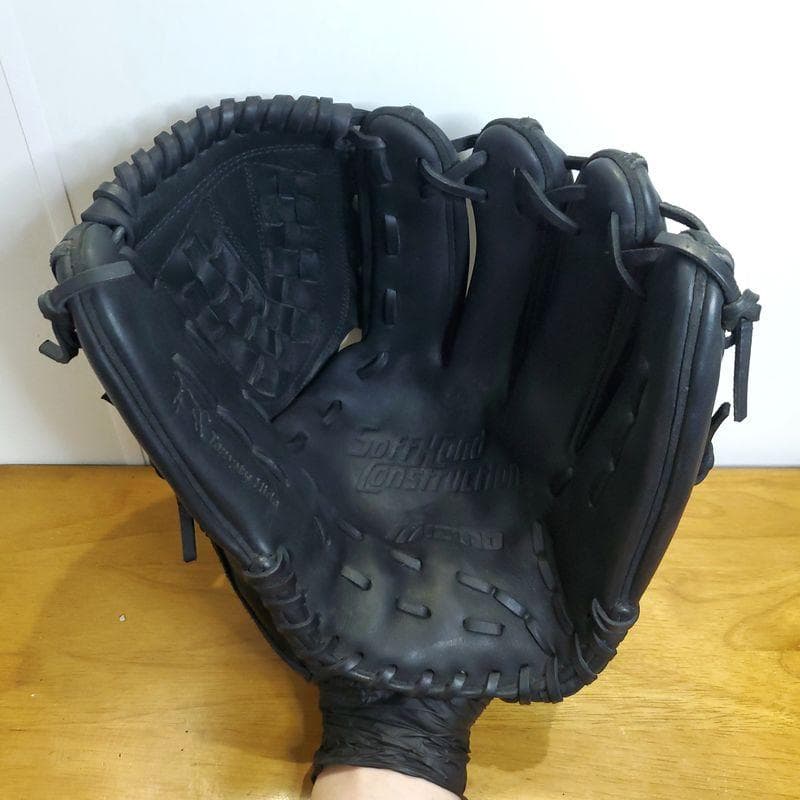 ミズノ ソフトハンドコレクション Mマークラベル Mizuno 軟式グローブ