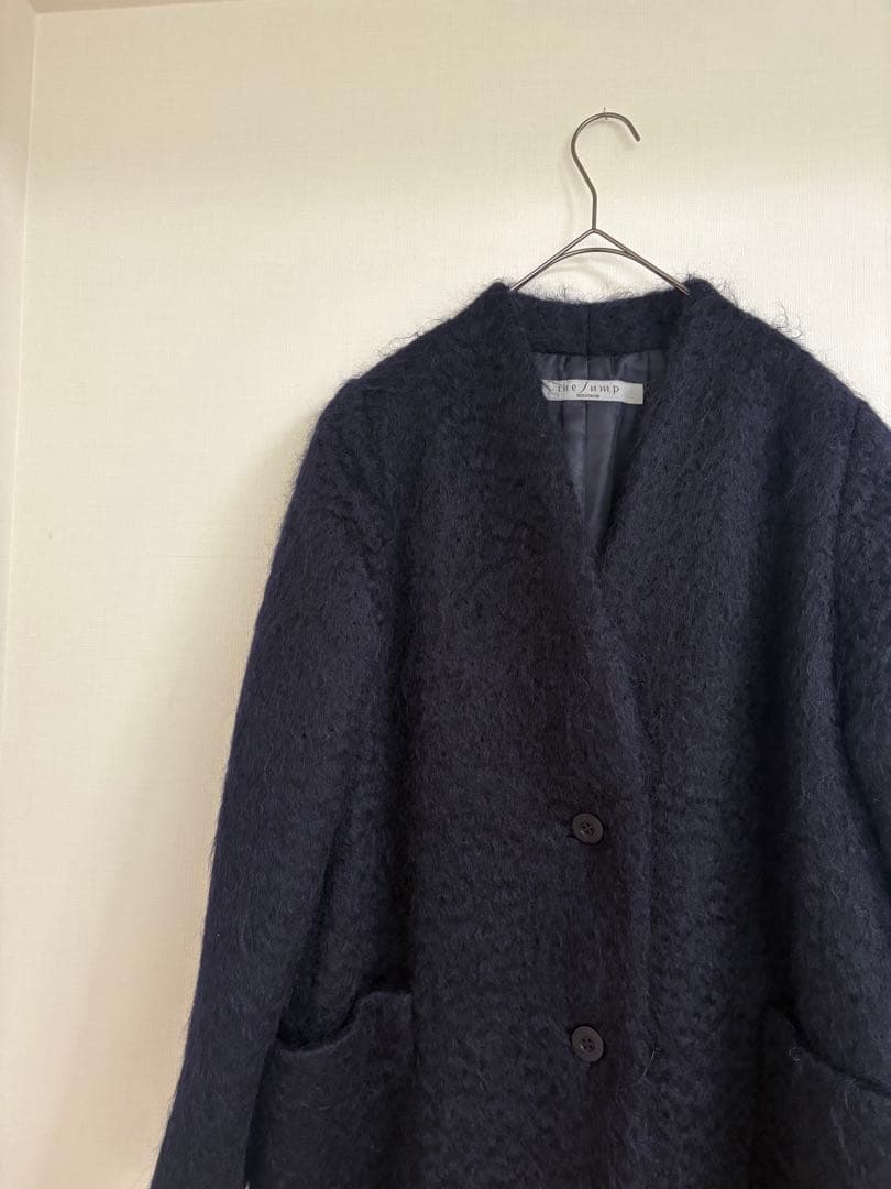 YACCOMARICARD ロングコート モヘヤ ヤッコマリカルド - メルカリ