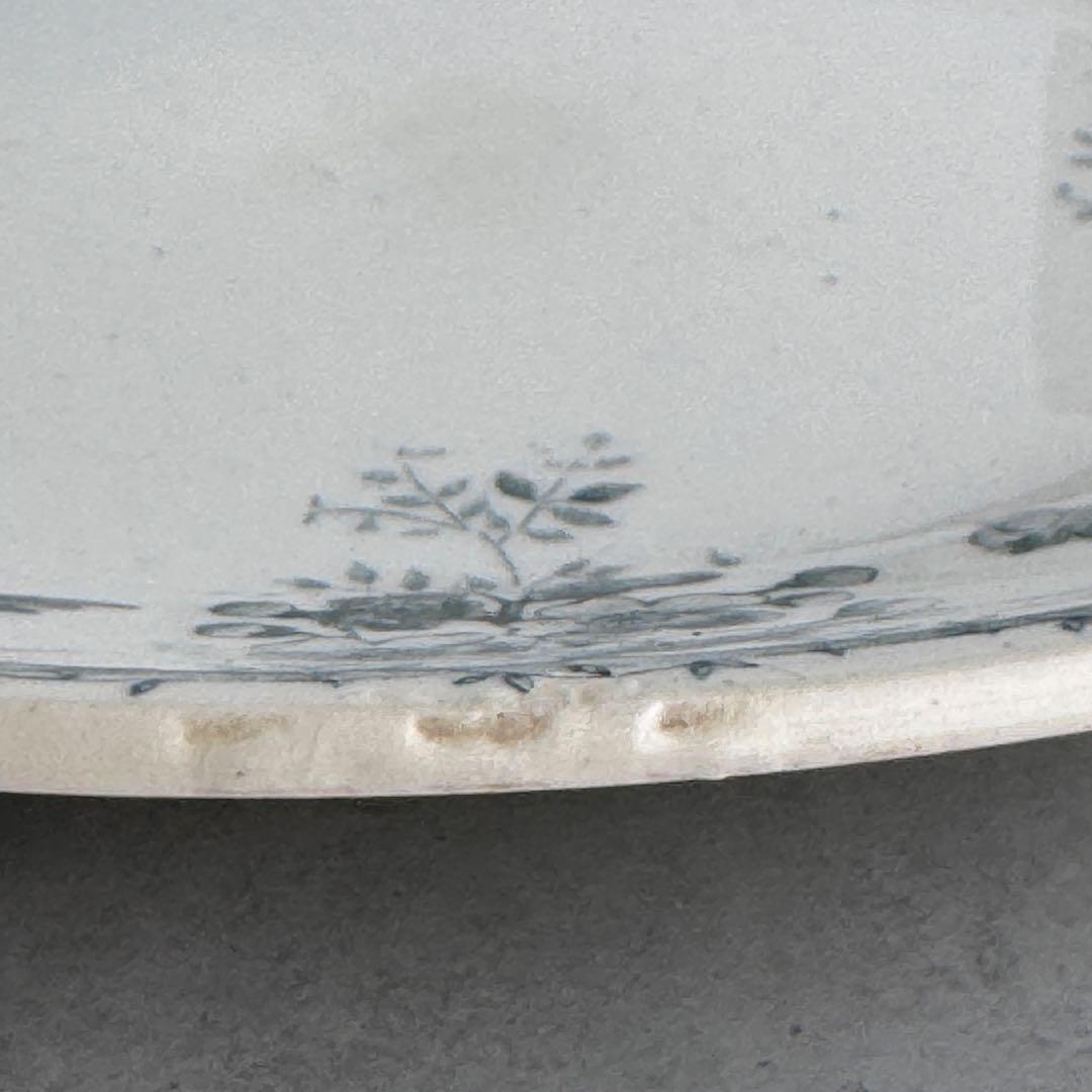 フランスアンティーク ショワジールロウ Montigny ディナープレート