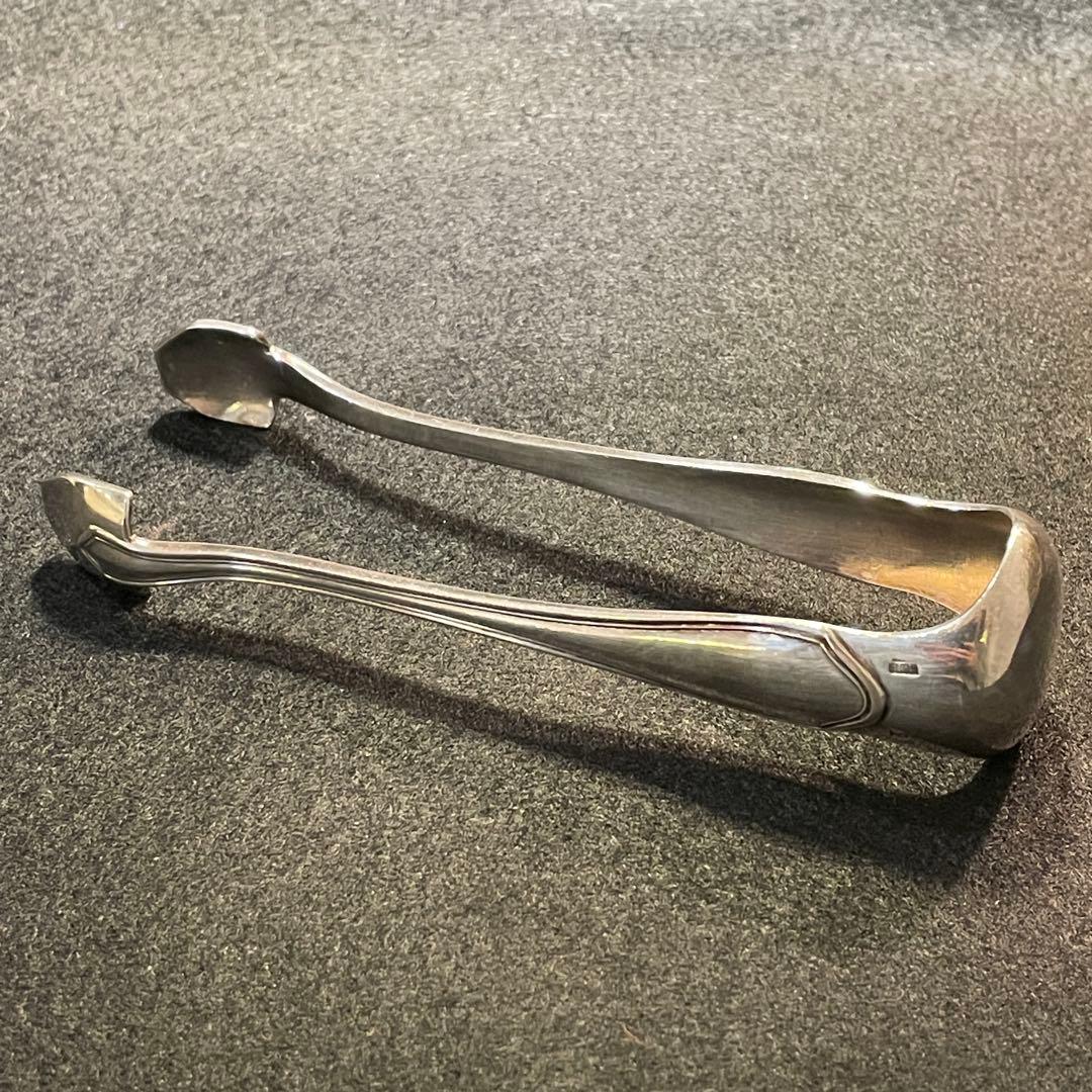 シルバー トング 刻印あり レトロ デンマーク製 12cm
