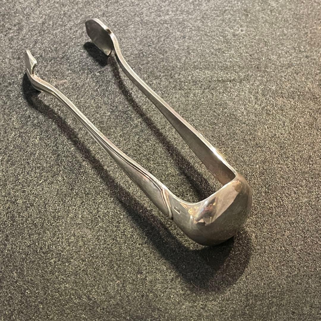 シルバー トング 刻印あり レトロ デンマーク製 12cm