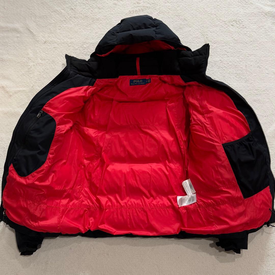 ポロラルフローレン　ダウンジャケット　ビッグポニー　肉厚　現行タグ　ブラック　S