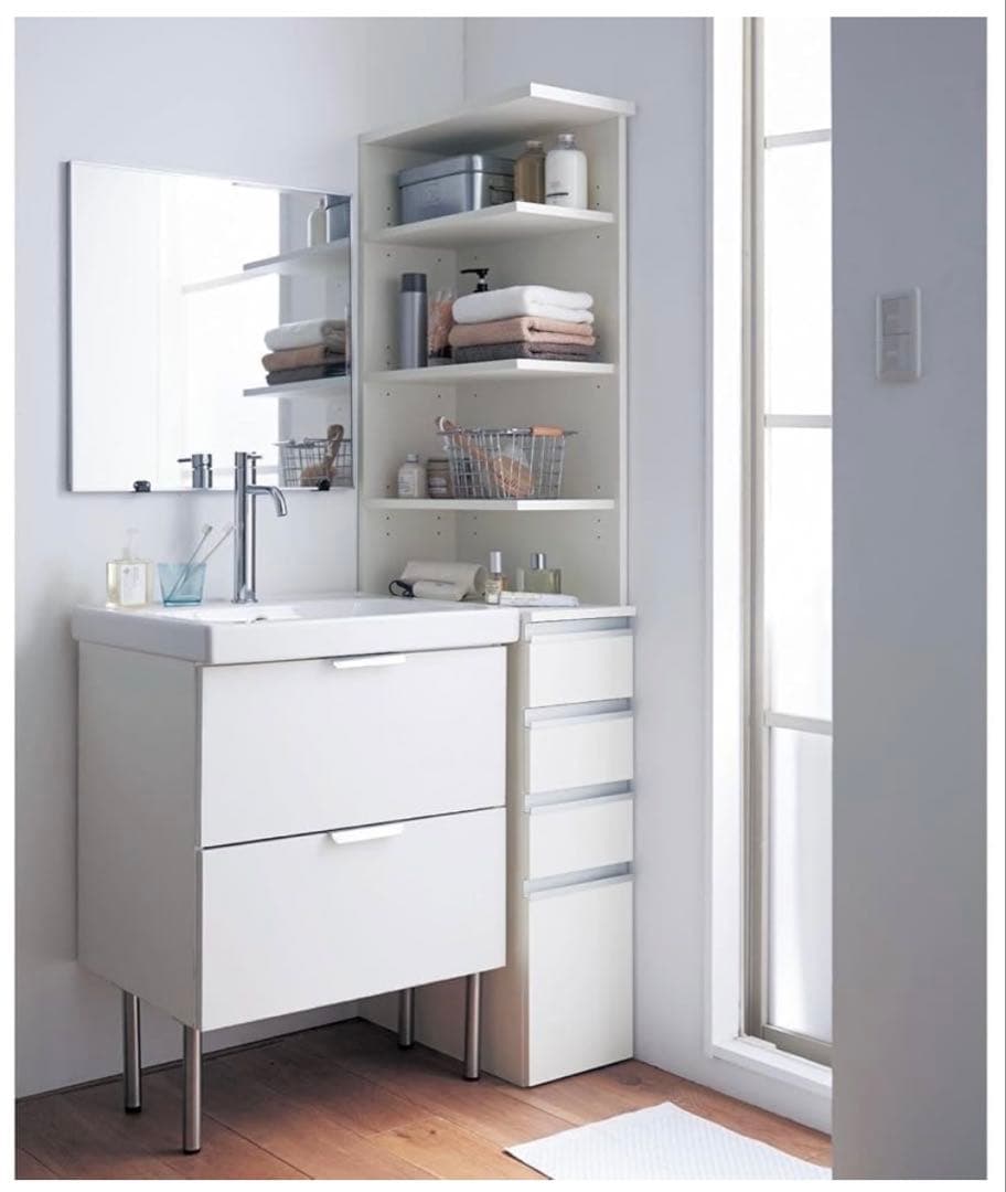 Belle Maison 隙間サニタリーラック(側板右)