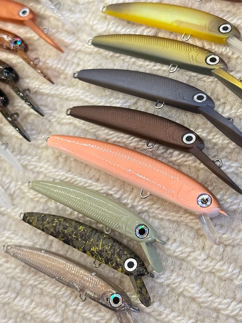 ハンクル　HMKL ザッガー50、50F1 、K-1ミノー　 19個セット