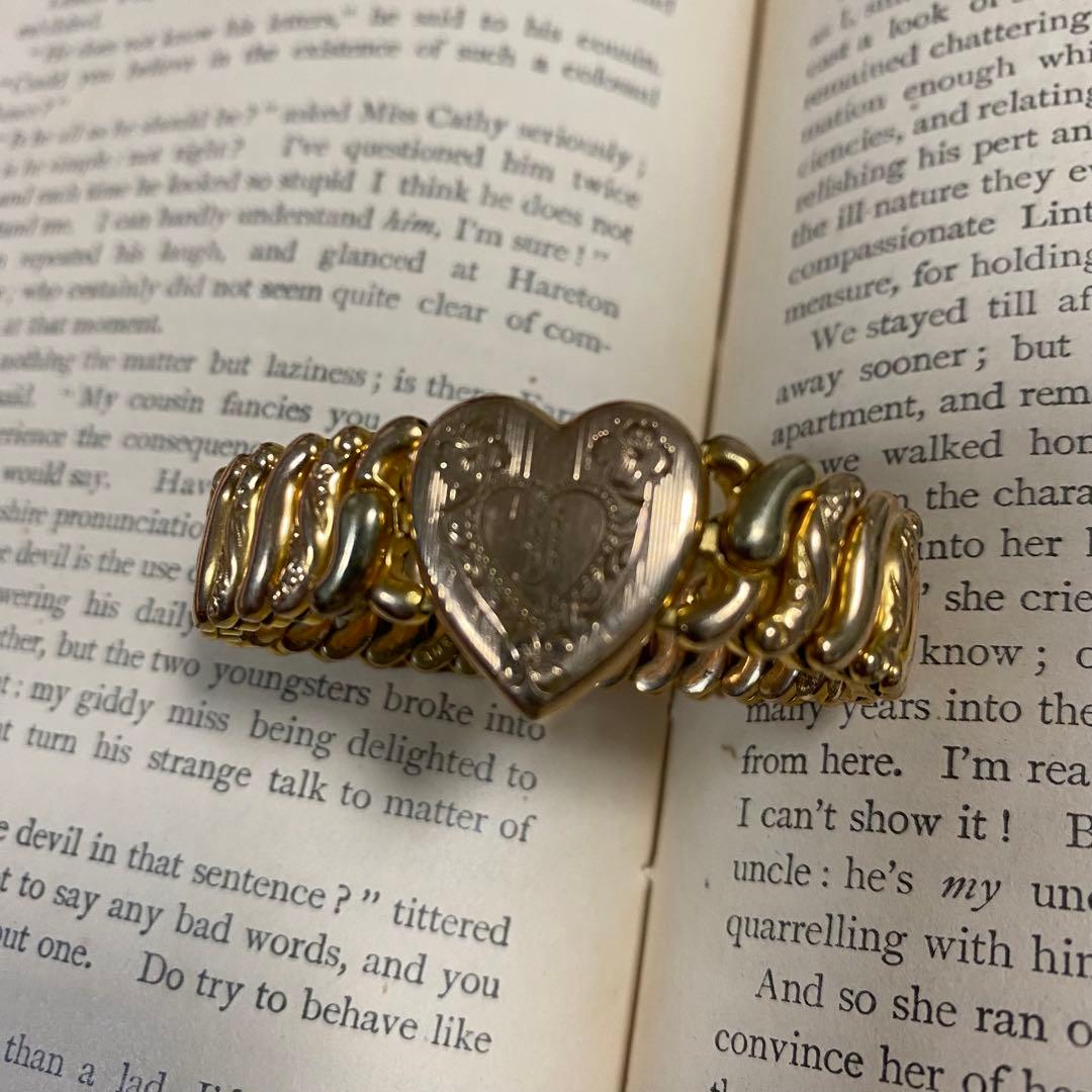 【貴重】USヴィンテージ スイートハートブレスレット⑥