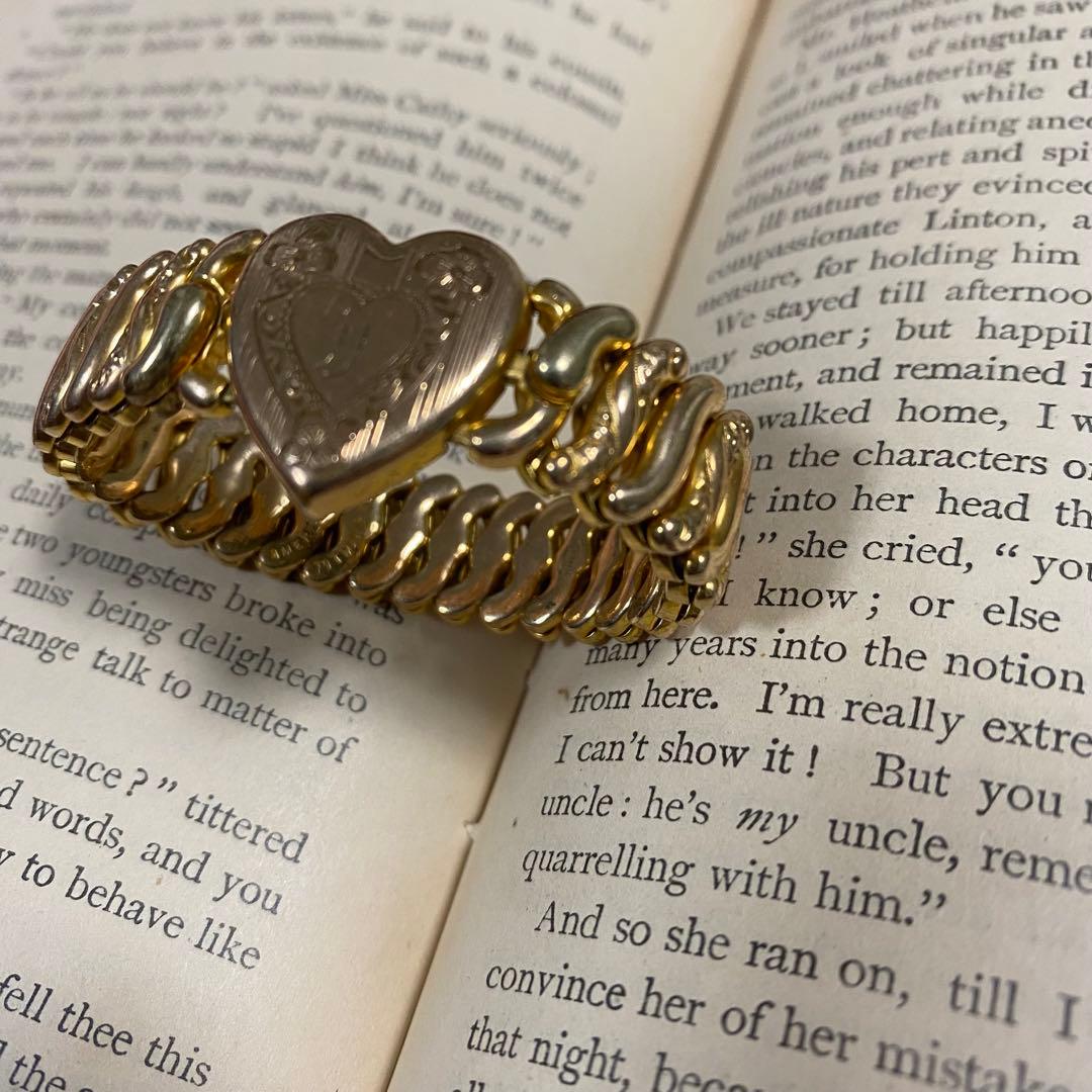 【貴重】USヴィンテージ スイートハートブレスレット⑥