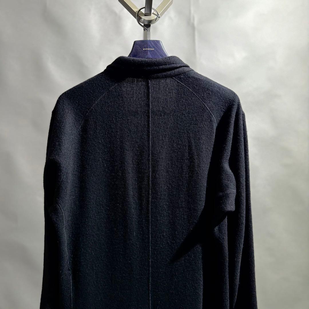 コスチュームドオム ヨウジヤマモト 動体裁断 ウールギャバチェスターコート 4
