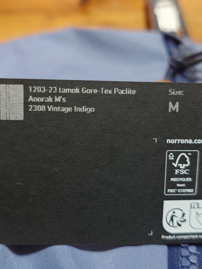 そ*ら様 Norrona tamok Gore-Tex Paclite Anor