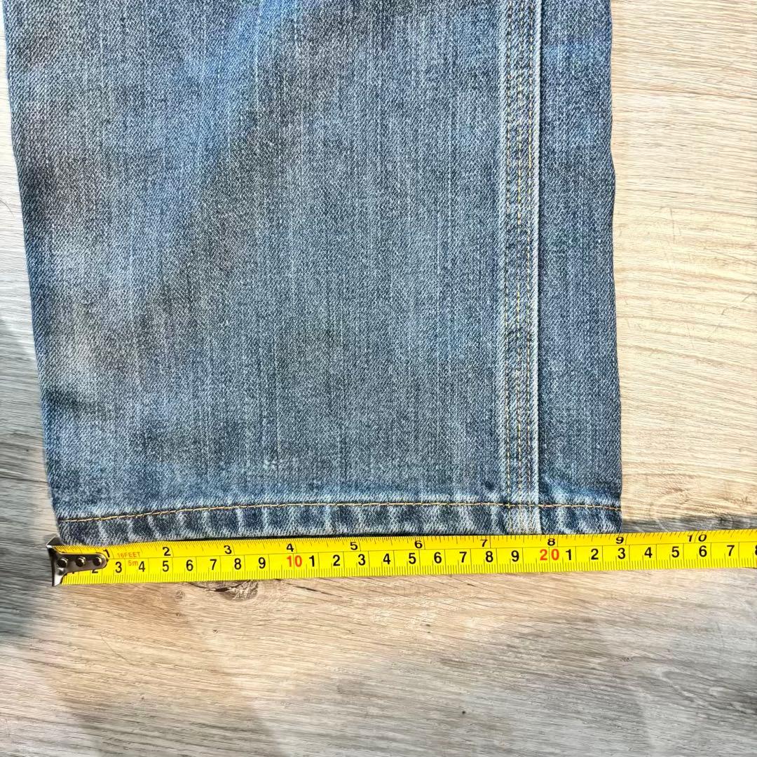 【Carhartt】ダブルニー デニム フェード良好 ゴールデンサイズ#501