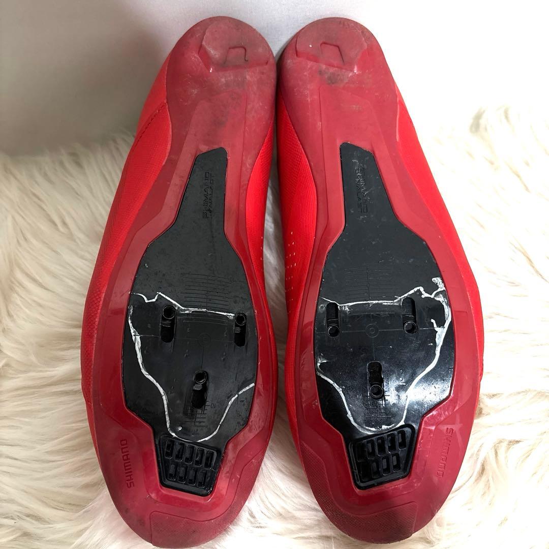 【美品】SHIMANO RC3 ビンディングシューズ ロードシューズ 27.8