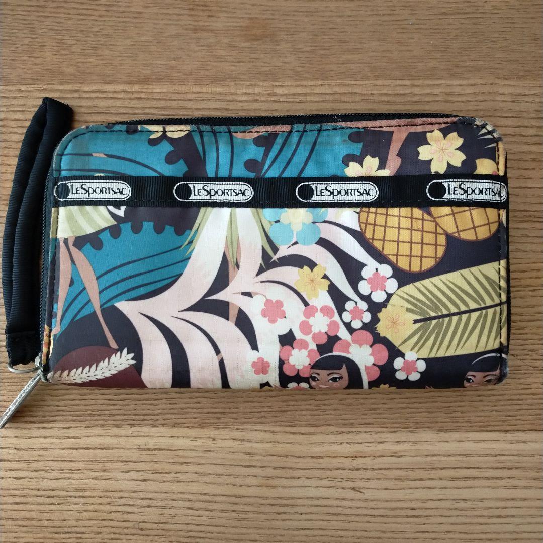 LeSportsac レスポートサック 長財布 ハワイ限定・ワヒネフラ - メルカリ