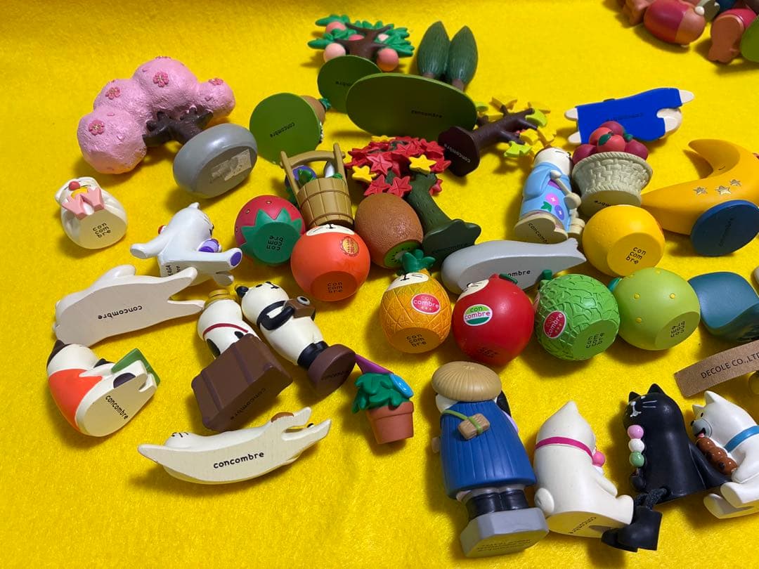 コンコンブル 三猿 ポジティブ三猿 イチョウ もみじ 朝顔等 38点＋