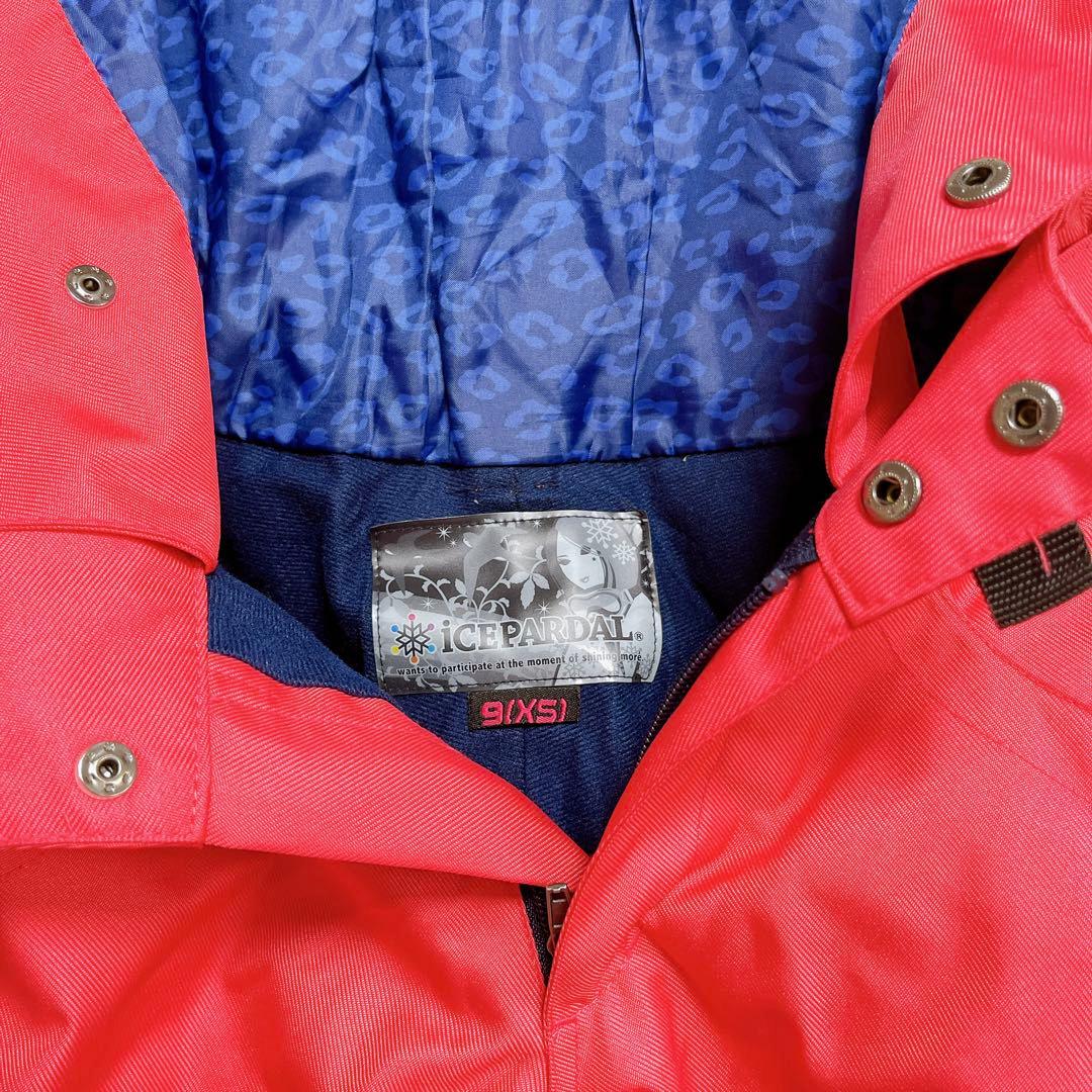 スキーウェア　スノボウェア　2点セット　上下セット　XS S ツーピース　古着