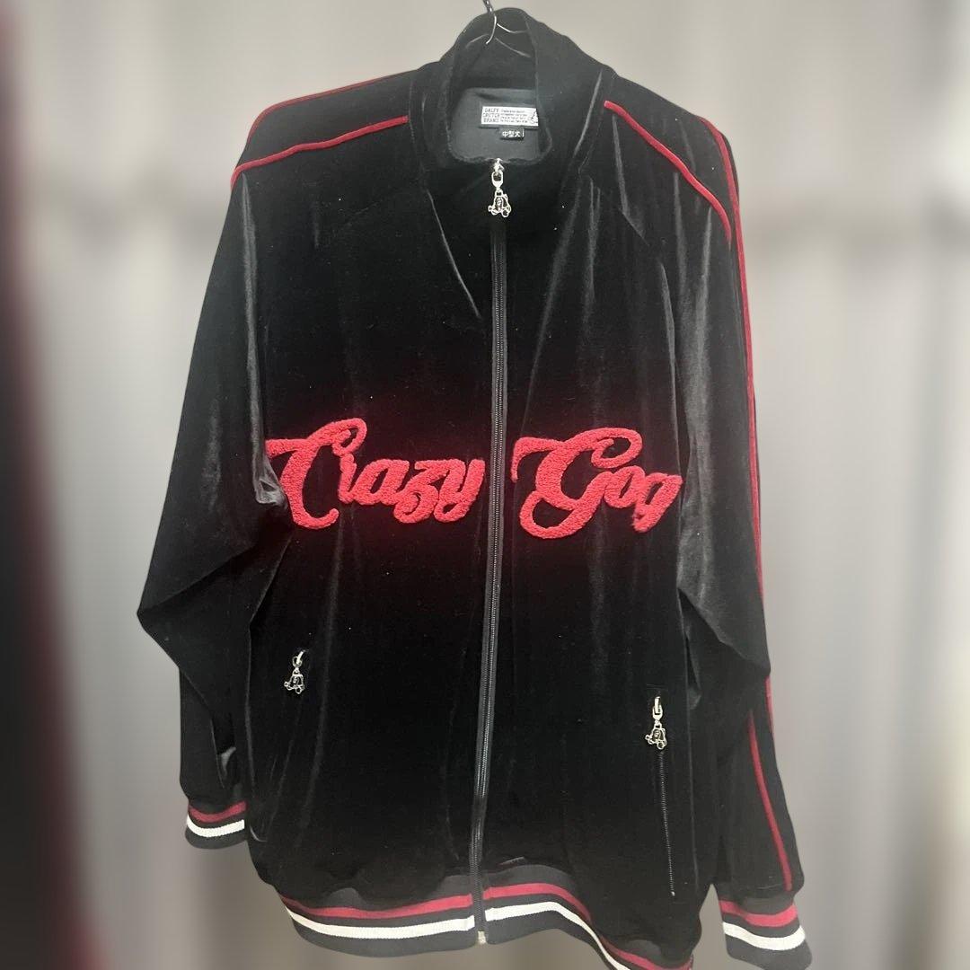 ガルフィー　ベロア　セットアップ　　ブラック