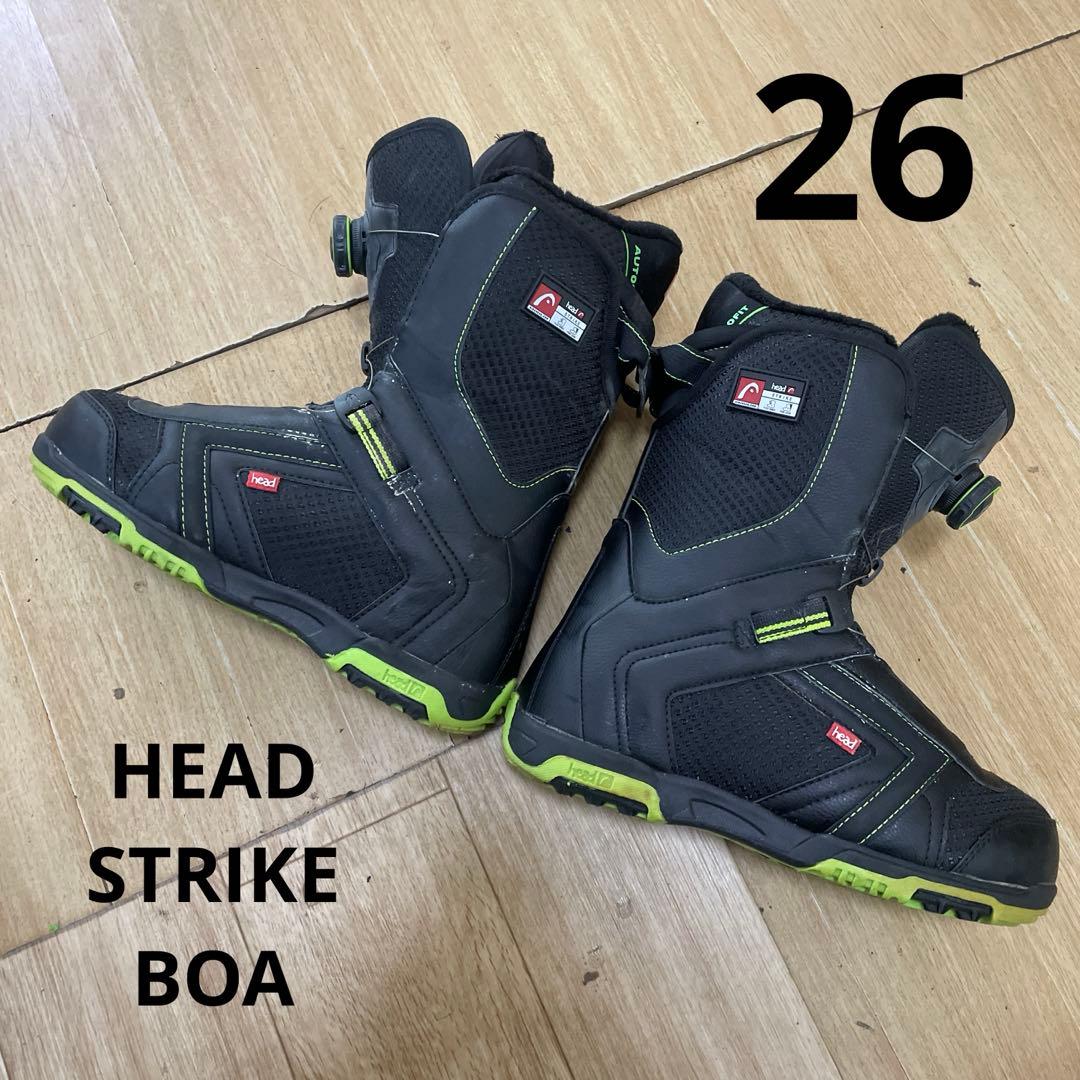 スノーボードブーツ　HEAD　ヘッド　STRIKE　boa　26㎝