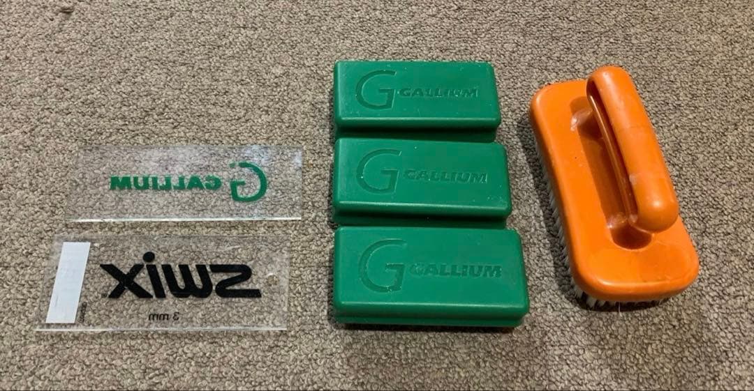 GALLIUM ホットワックス ワクシング ボード 色々豊富なおまけメンテセット