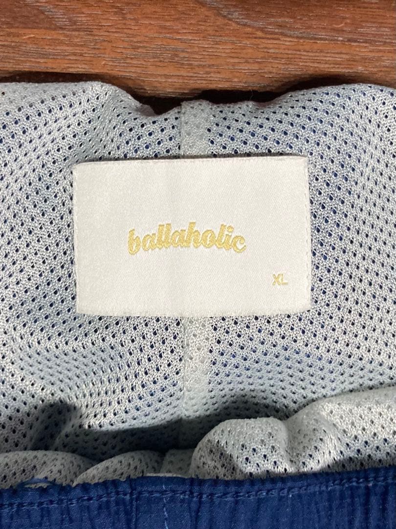 ballaholic セットアップ　ボーラホリック ナイロン　ネイビー