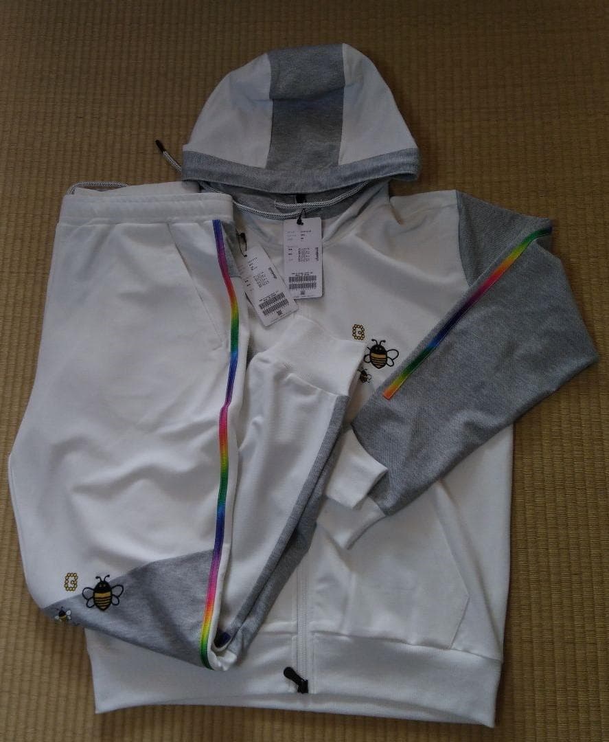 g-stage ジーステージ ハチ刺繍 ゴルフ セットアップ 50