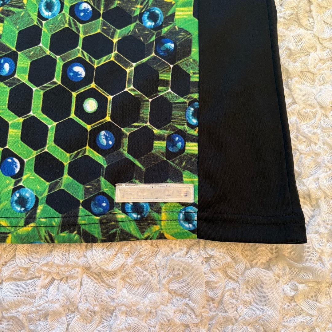 フェトウス FOTUS ハニカム柄 半袖サイクルシャツ サイバー系