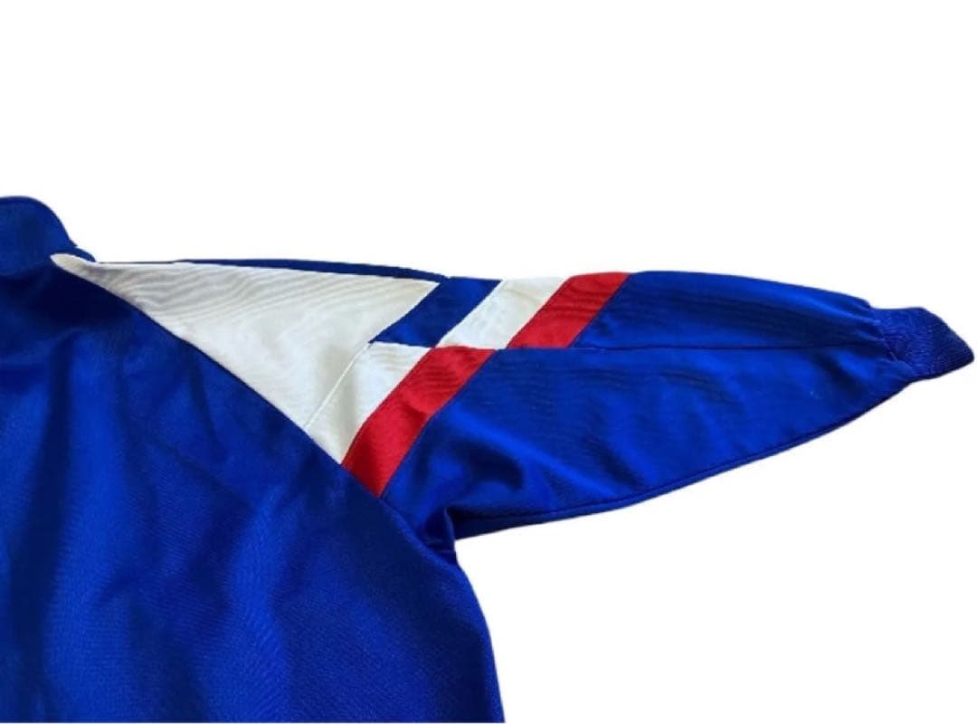 90s アディダス トレフォイル ジャージ トリコロール　上下セット