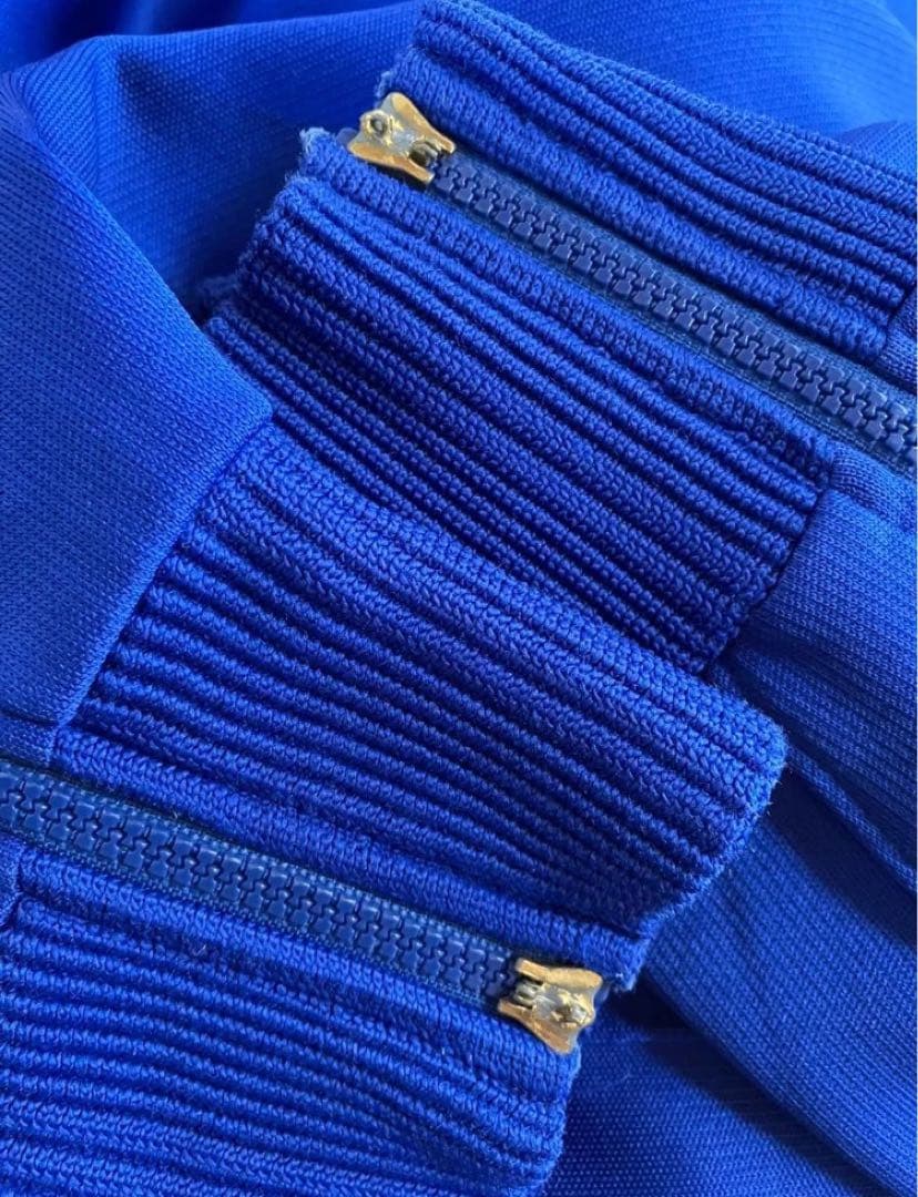 90s アディダス トレフォイル ジャージ トリコロール　上下セット