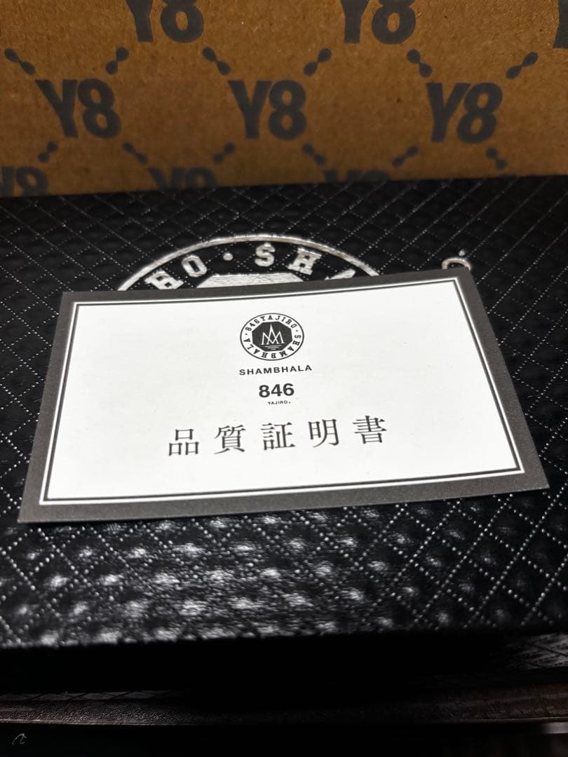 846 YAJIRO ネックレス ブラック