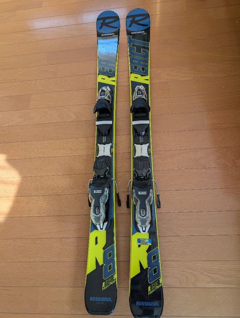 ショートスキー　板の長さ123cm