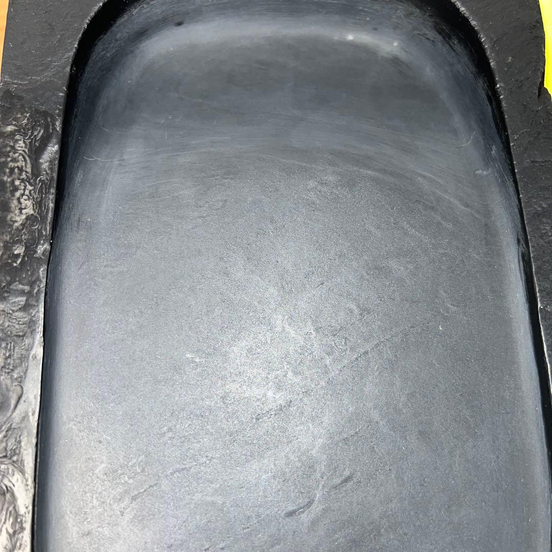 ⭕️雨畑硯 山下硯 芳石 山下三喜夫 栄寿堂製 甲州銘石 四