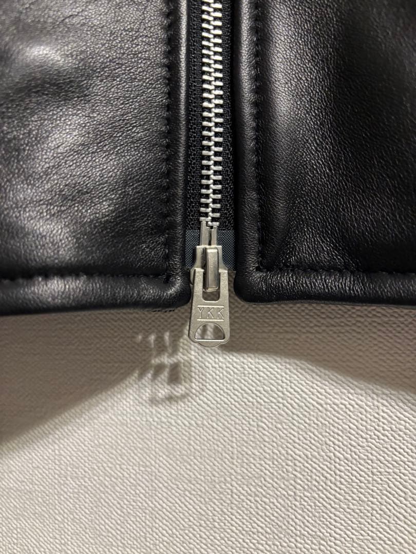 【新品未使用】ブラック レザージャケット JEANASIS（ジーナシス）