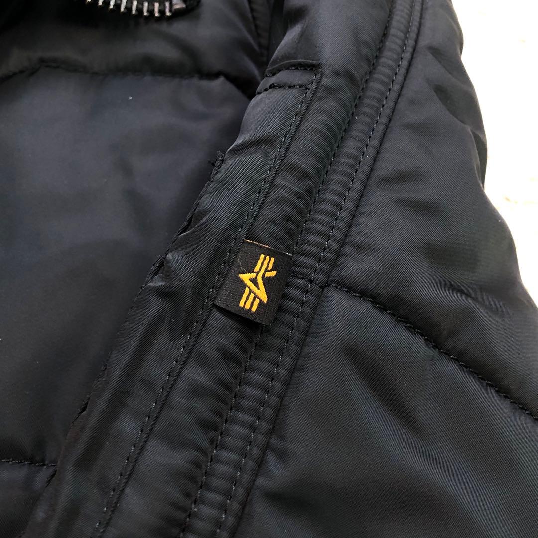 美品⭐アルファインダストリーズ N-2B フライトジャケット Lサイズ ブラック