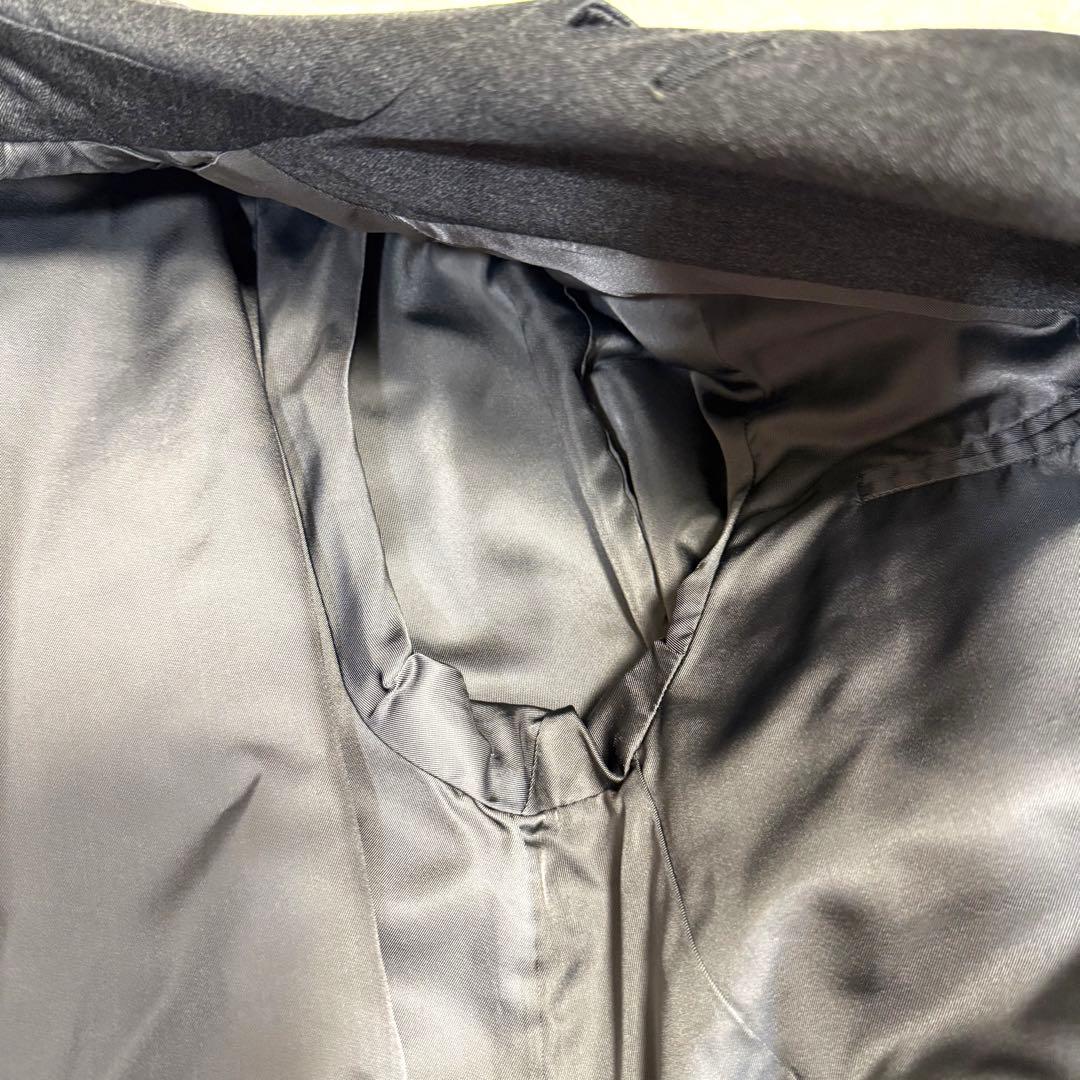 バーバリー Burberry ロング丈 ステンカラーコート シャドーチェック