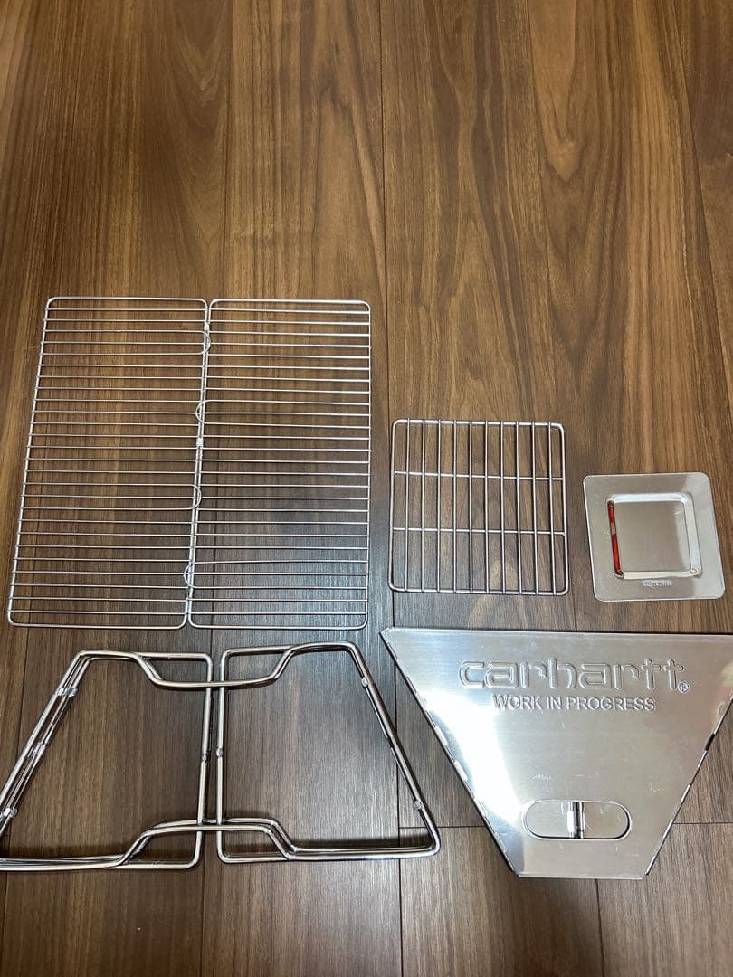希少 Carhartt ステンレス製 焚き火台