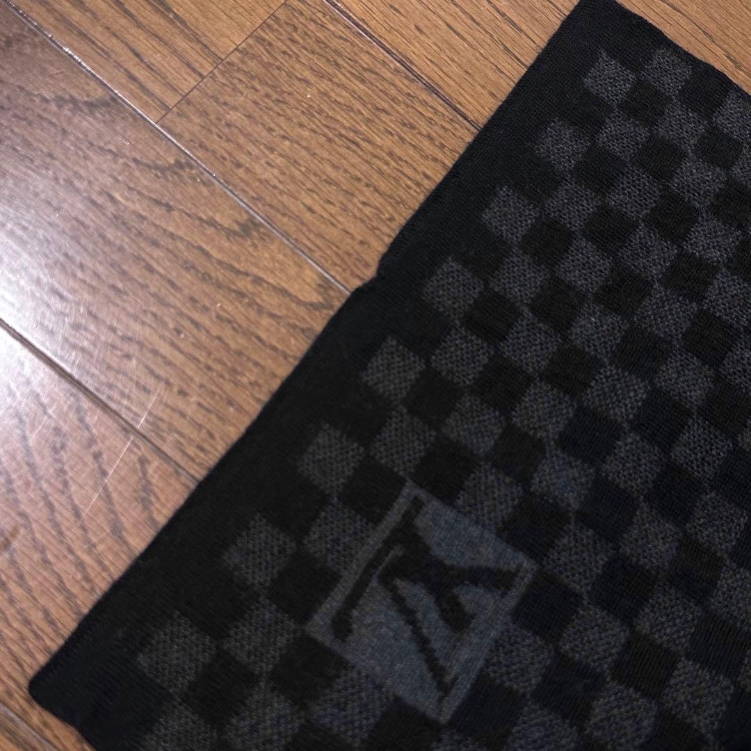 LOUIS VUITTON エシャルプ プティ ダミエ グラフィット LVロゴ