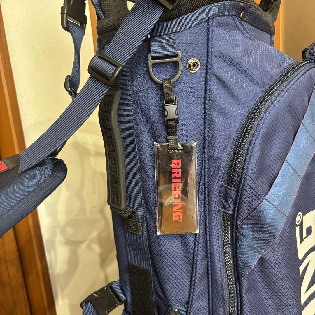BRIEFING GOLF CR-7 #02 キャディバッグブルー　セット