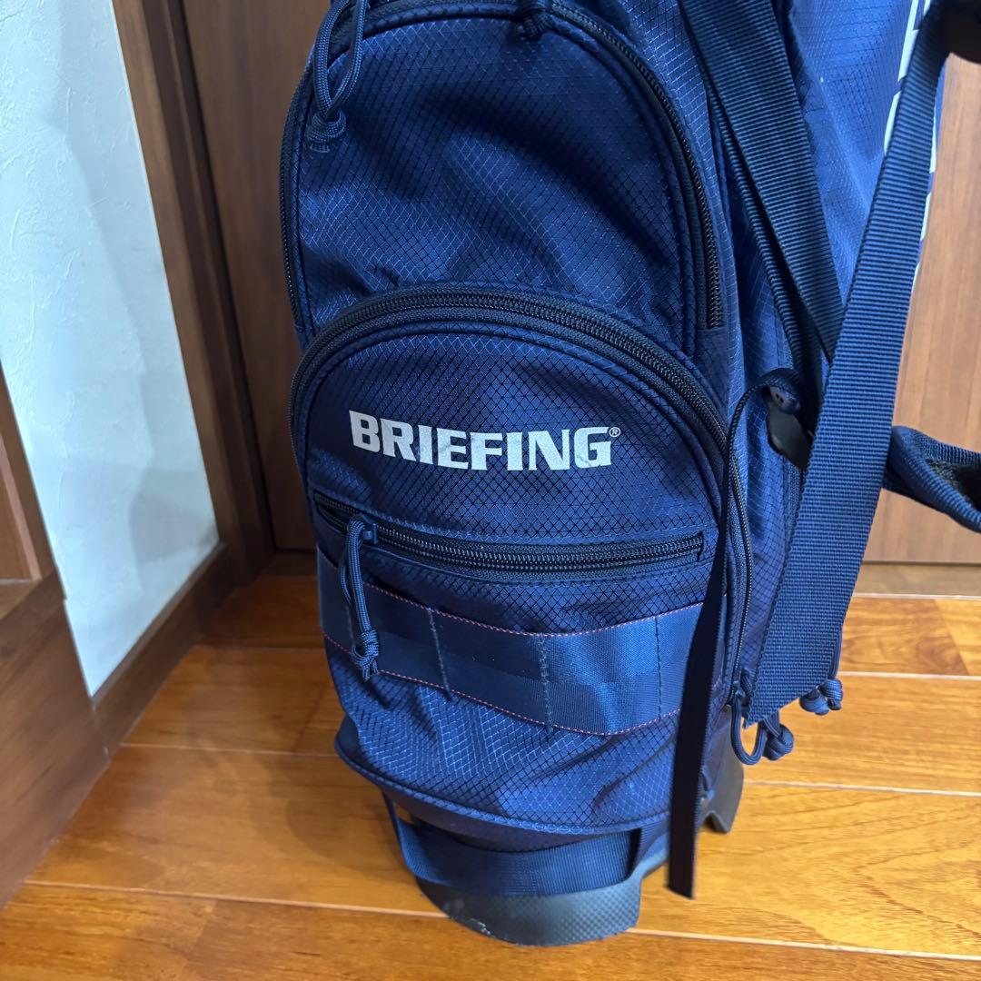 BRIEFING GOLF CR-7 #02 キャディバッグブルー　セット