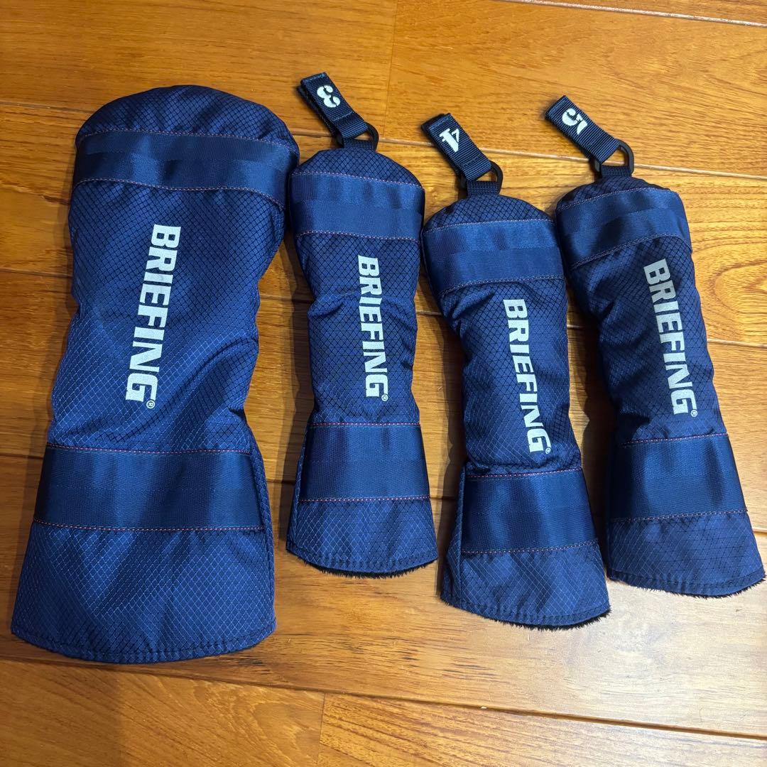 BRIEFING GOLF CR-7 #02 キャディバッグブルー　セット