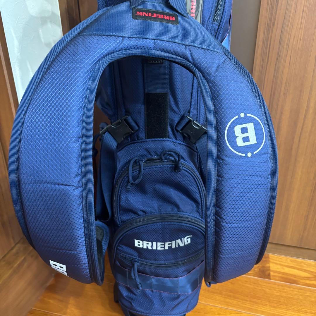 BRIEFING GOLF CR-7 #02 キャディバッグブルー　セット