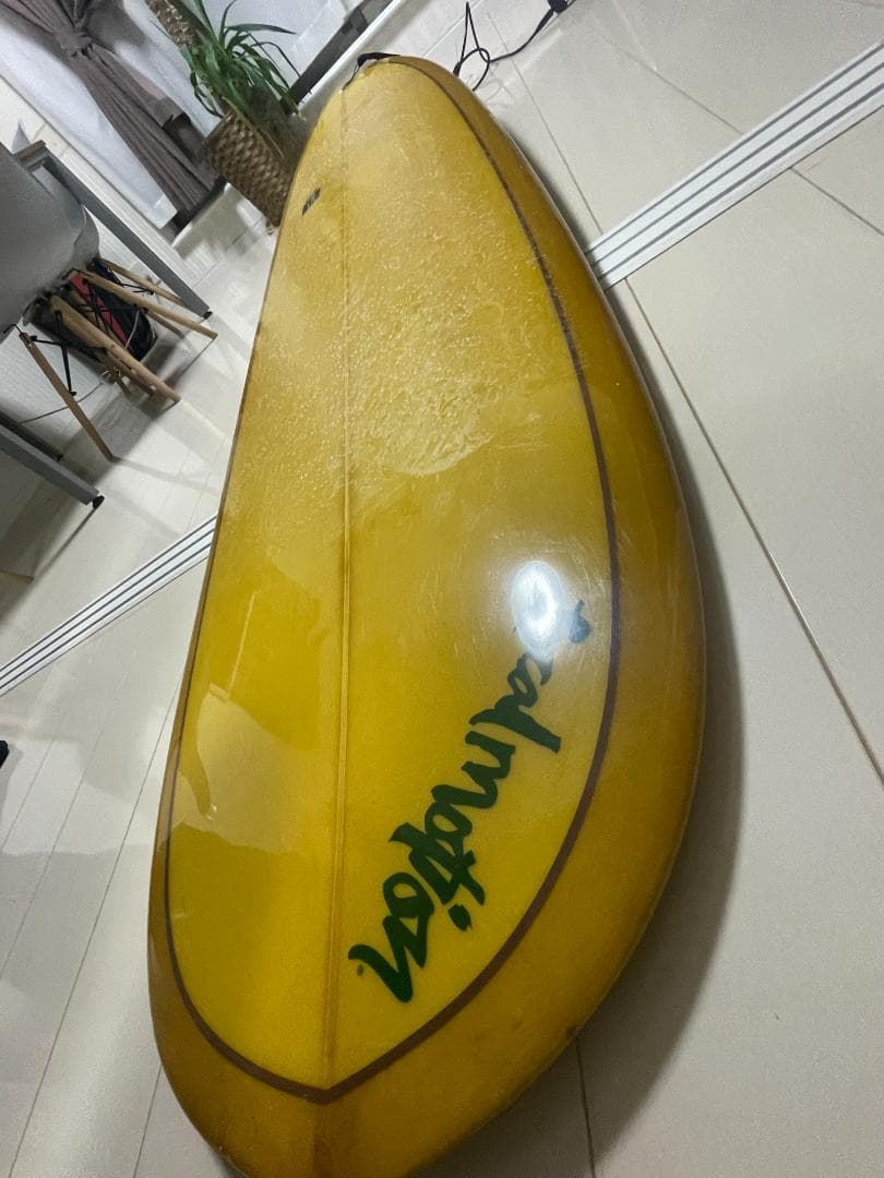 【Local Motion ロングボード　黄色】ハードケース付き