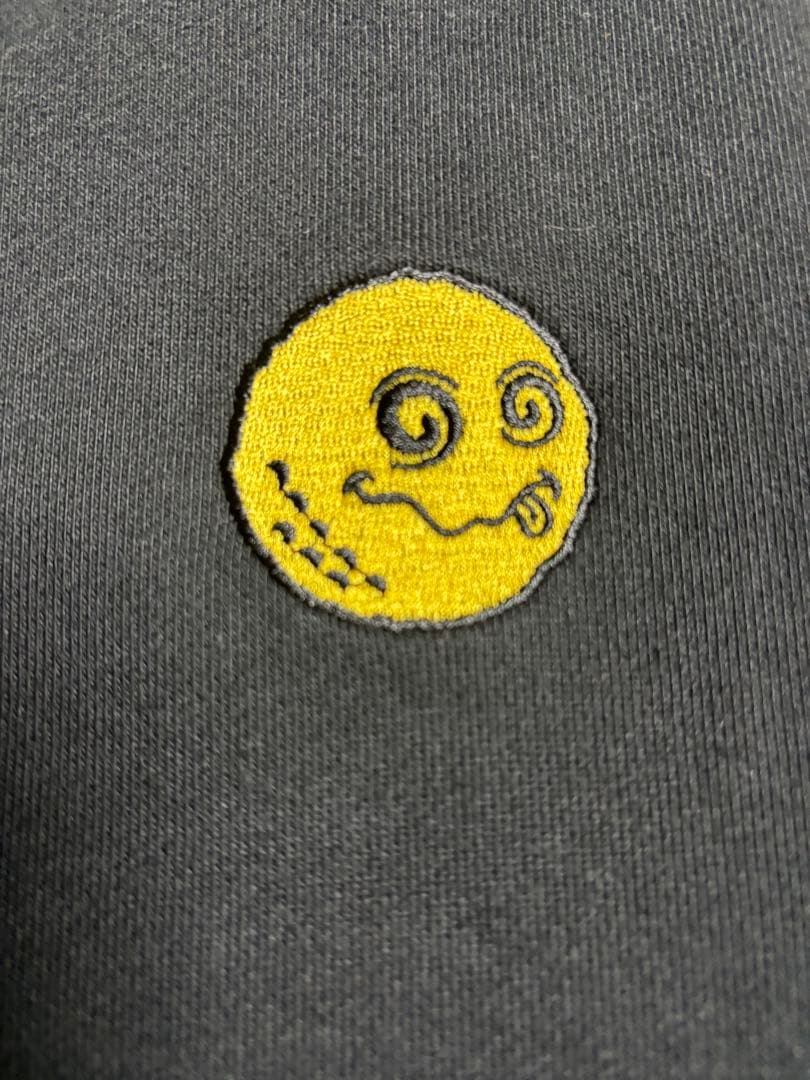 ☆美品　マルボンゴルフ×ビームス Malbon くブラック　パーカーXL 胸刺繍