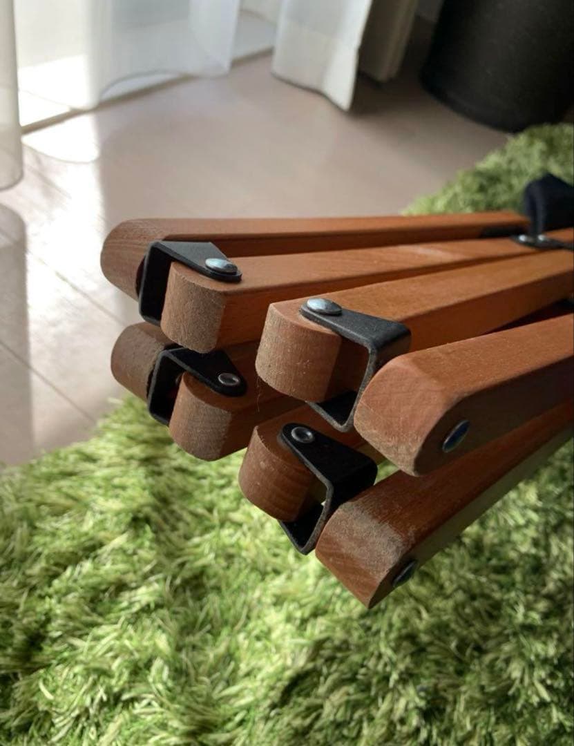 ANOBA ハイバックウッドチェア　ロータイプ　ブラック