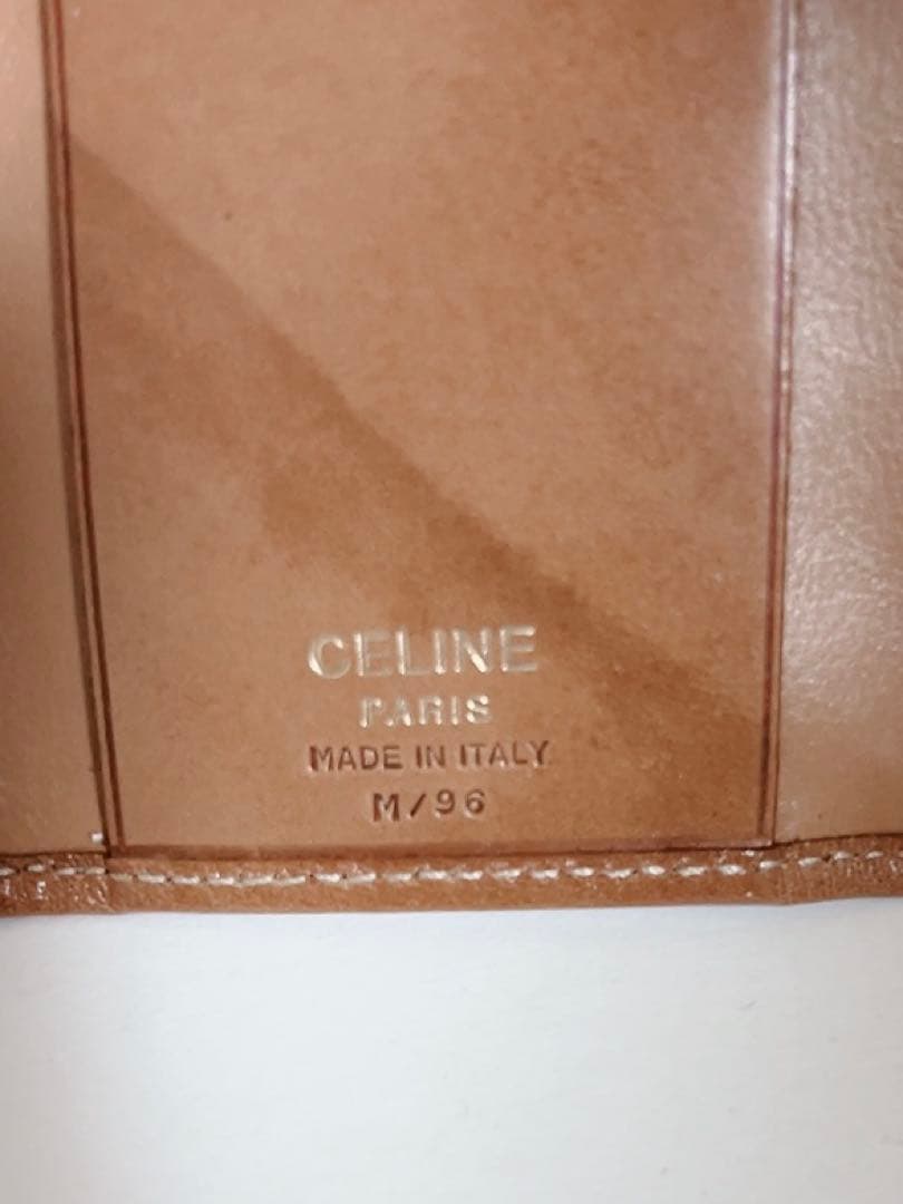 セリーヌ　CELINE キーケース　6連　ブラウン系　箱付き