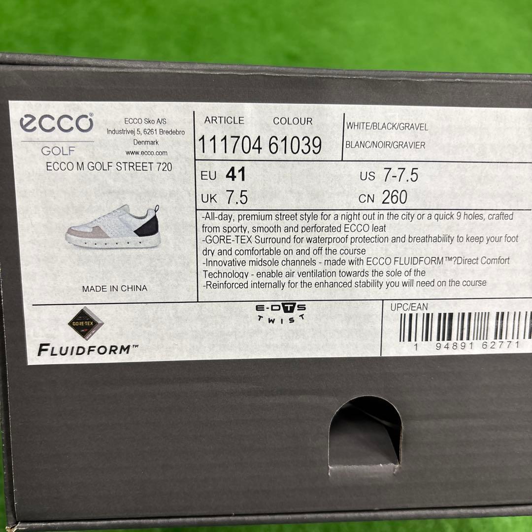 Ecco M GOLF STREET 720 26cm エコー　ゴルフシューズ