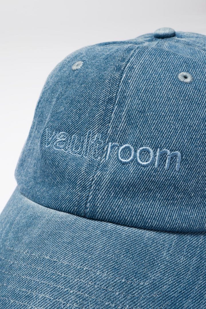 帽子 VAULTROOM LOGO CAP / WASH BLUE