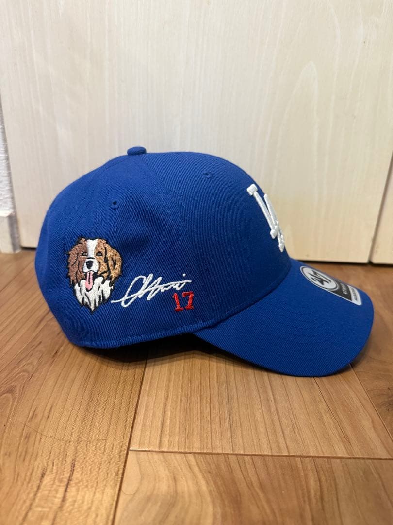 大谷翔平 デコピン 刺繍入り ドジャース キャップ - メルカリ