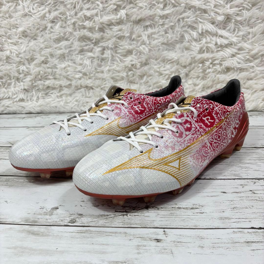 【極美品】 ミズノ アルファ SR4 JAPAN サッカーシューズ 27.5cm