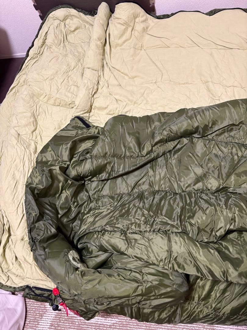 コールマン　シュラフ　ハドソンダブル