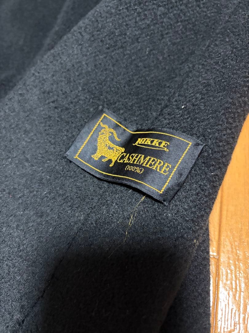 ⚠️期間限定⚠️ 極美品 高級カシミヤ100% コート ブラック